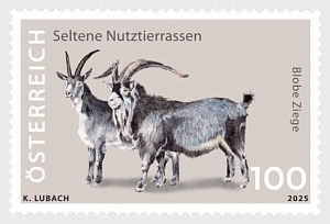 Австрия, 2025, Козы, 1 марка